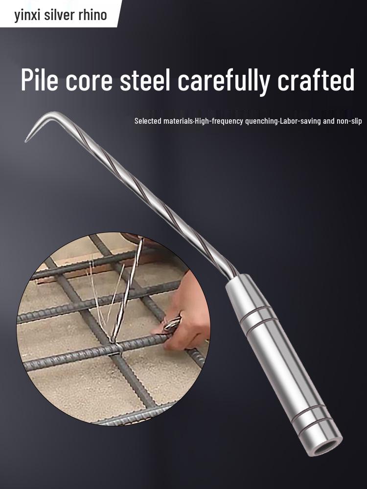Stainless Steel Rebar Hook Tie Wire Tool for Workers