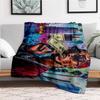 "Rapper Holding Money Graffiti Art Print Poster"Blanket Flannel Throw Blanket for Sofa, Bed, Travel, Camping, Office, Couch, Chair, And Bed
