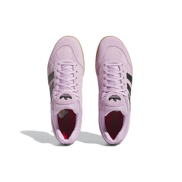 Mark Gonzales X Adidas Aloha Super One Black Eye Unisex Sneakers Pink Light-Orchid Core-Black HQ2032