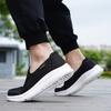 Summer Single Mesh Breathable Men's Shoes Ultra-light Soft Sole Casual Hollow Sports Shoes Men's One-pedal Lazy Shoes Non-slip