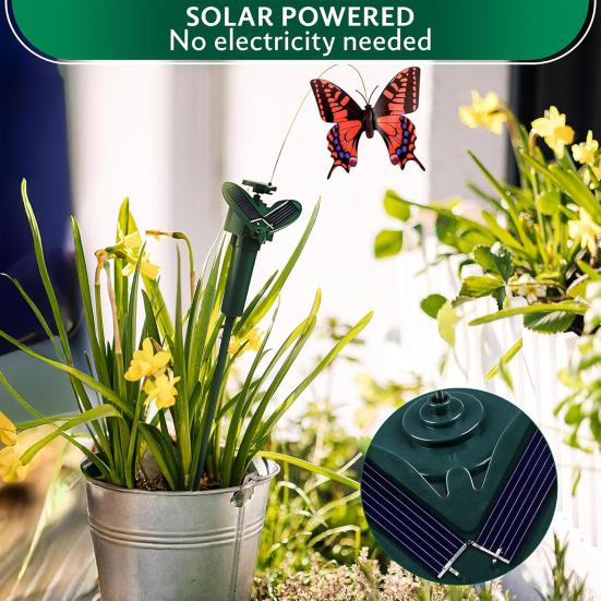 Paletti solari da giardino a forma di libellula svolazzante, libellula mobile volante, paletto decorativo impermeabile per giardino di casa, vialetto, paesaggio