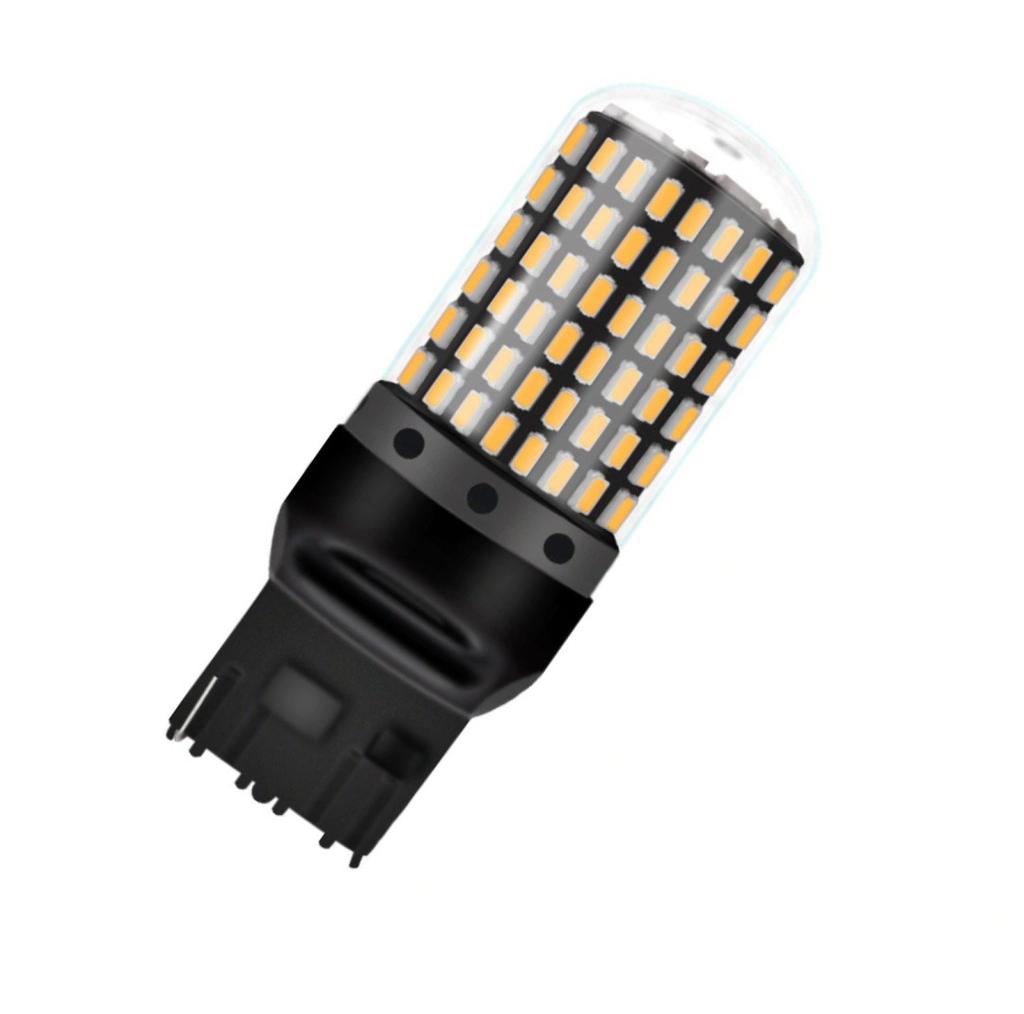 W21W LED Bulbs 2x 7440 12-24V CANBUS Orange PREMIUM Off-Road