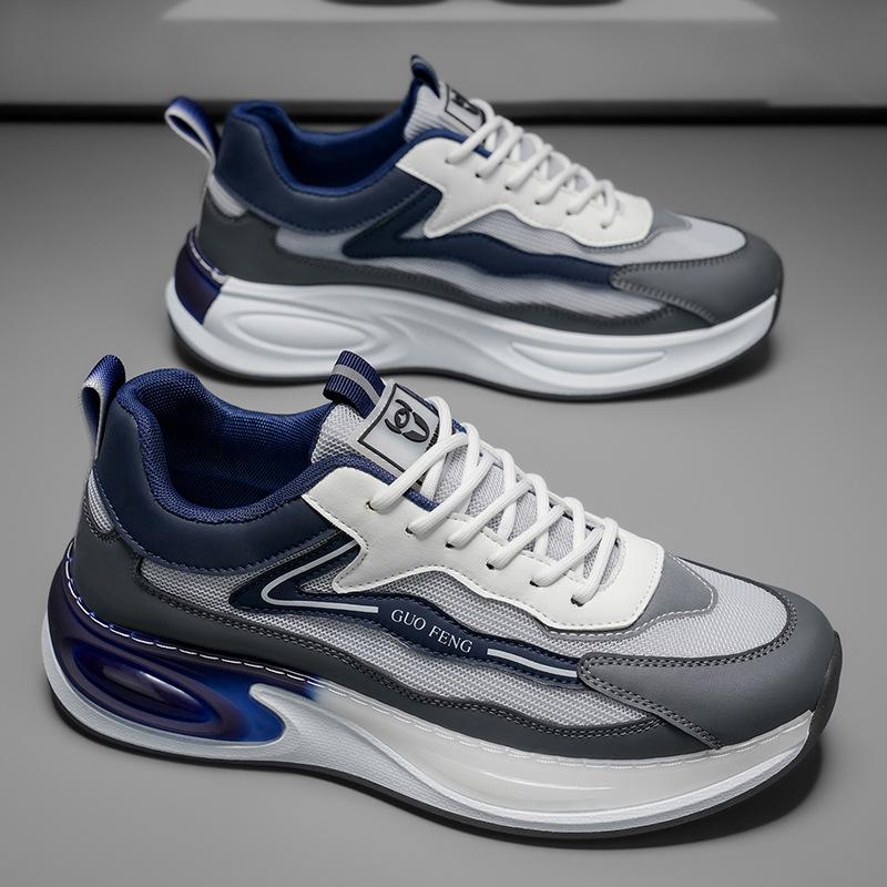 Spring Trend Versatile Men's Casual Inner Height Increase Men's Non-slip Wear-resistant Running Shoes Sports Shoes