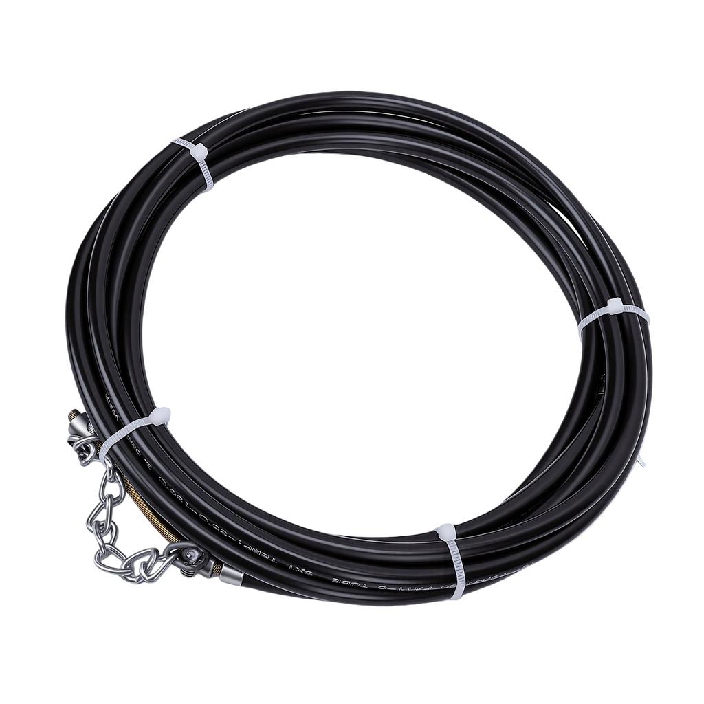 Rohrreinigungsspirale 4 Meter Flexibler Schaft Rotierende Kette Reinigungsspirale für Rohrverstopfungen 50 bis 75mm Bohrer Dusche Waschbecken