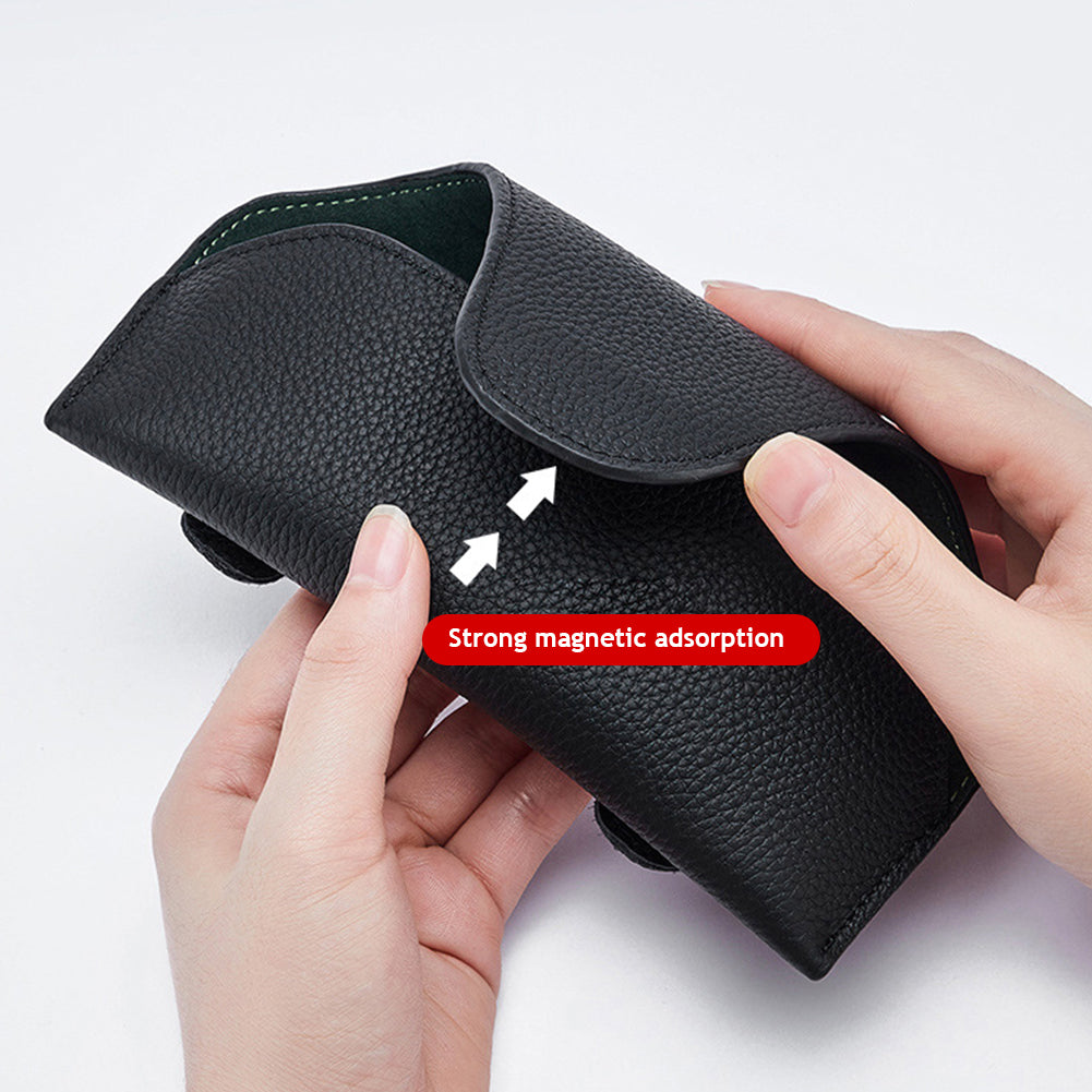Multi-Function Car Glasses Case 4 Colors Auto Sun Visor Glasses Holder Sunglasses Clip Ticket Holder Automobile Storage Cases
