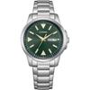 Used [CITIZEN] Watch BM8180-71W Photovoltaic Eco-Drive CITIZEN COLLECTION Men's Silver Green