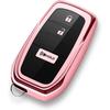 For Toyota Key Fob Cover 3 Buttons Fits 2026 2025 2024  GR Corolla Cross Tacoma 4Runner Prius Land Cruiser