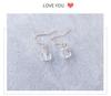 Hollow Geometry Earrings Heart Sweet Gold Love Earrings Women Gifts Jewelry Orecchini Brincos Pendientes Oorbellen