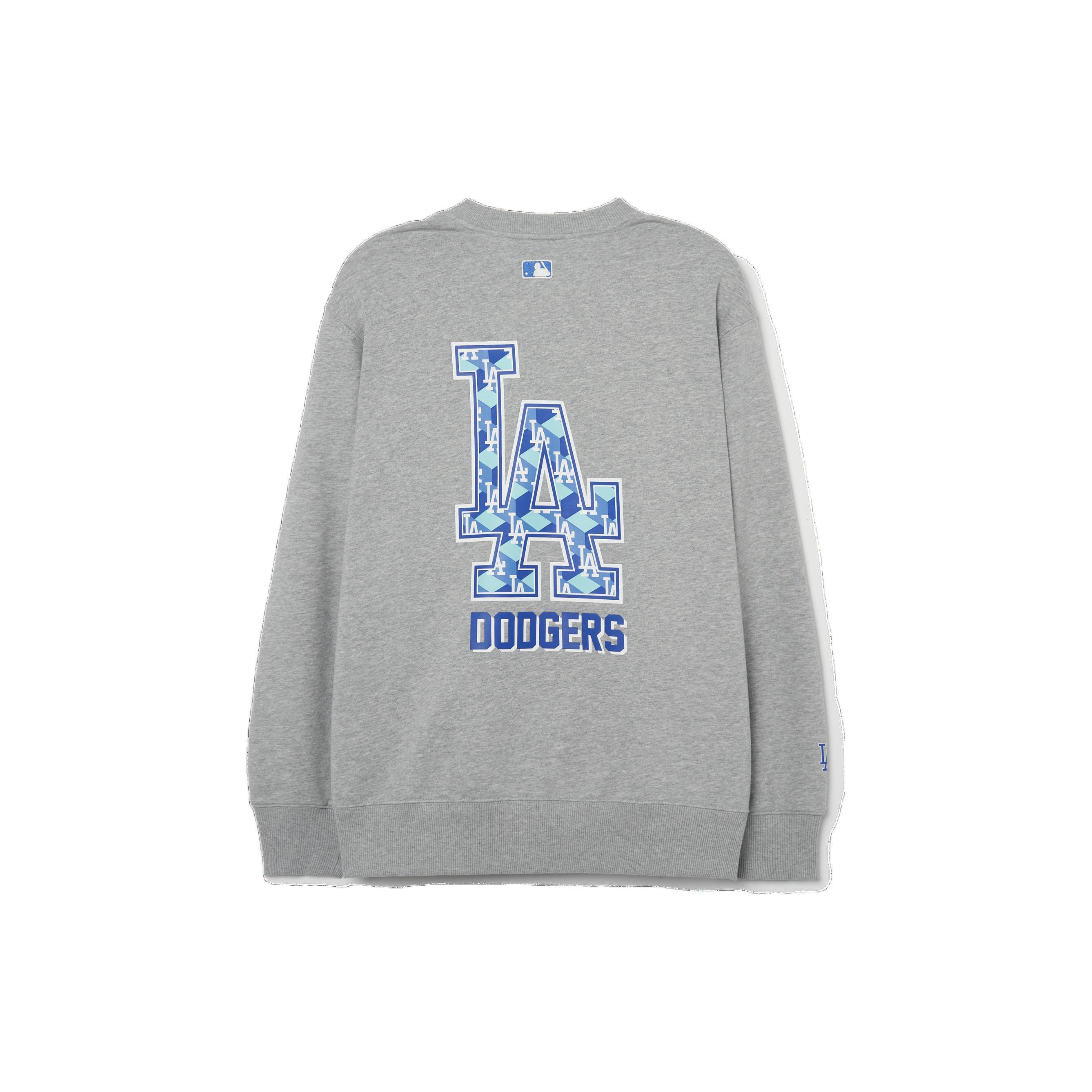 MLB Sweatshirts Unisex Gray Crew Neck Moderate Regular 3AMTM0131-07MGS S