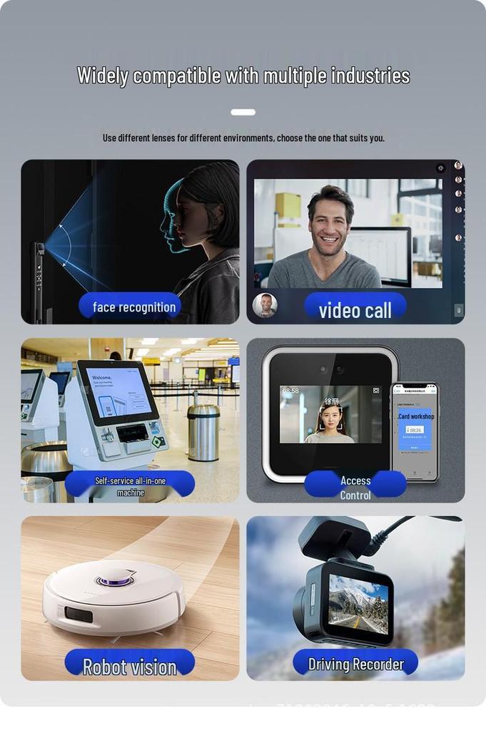 12MP 4K HD USB Camera with Auto Fast Focus - IMX362 Industrial Module Document Camera