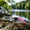 Angelköder Crankbait Hardbait Oberflächen-Imitationsfischköder Langlebiger Kunststoffkörper mit Drillingen für Süßwasserfischerei