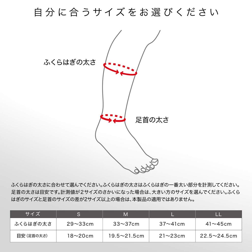 ZAMST Pressione Waden-Kompressionsstrümpfe zum Laufen Zwei Größen 385701 (Inklusive Beine), Klein, Schwarz,