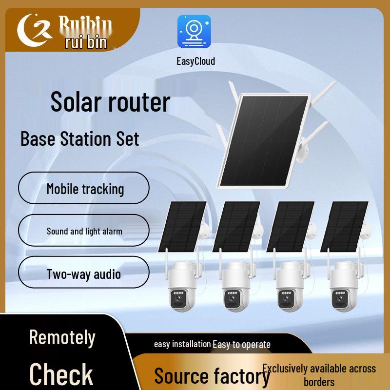 

4G Dual-Lens Solar Camouflage Outdoor Camera with Full-Color Surveillance and Repeater Functionality 4G EU
