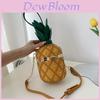 Pu Material Small Round Bag With Rivet Chain For Street Style Girls