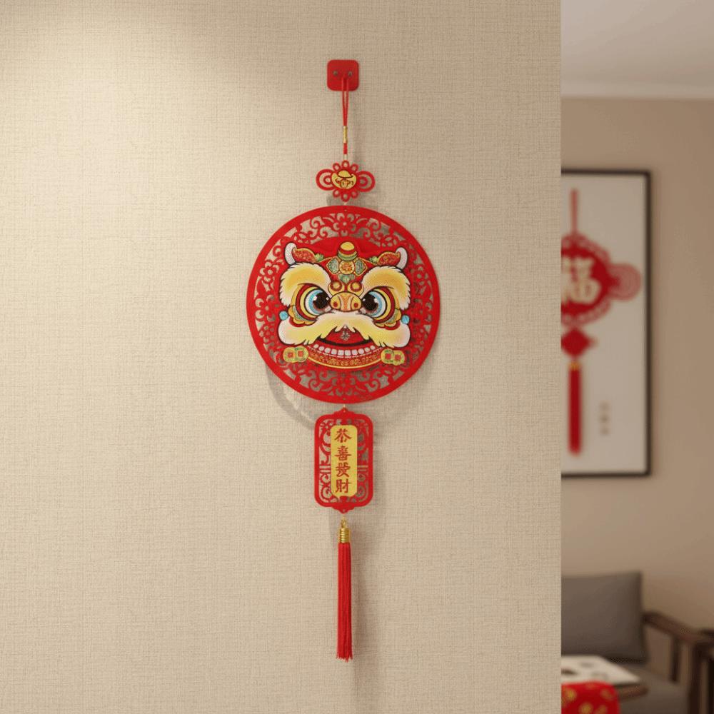 Traditional Chinese New Year Decoration Exquisite Door Sign  Festival Celebration