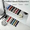 Kaffeekapsel-Aufbewahrungsschublade 30 Kapseln Organizer für Auszugsfach Passt in Küchenschublade Kunststoff Home Storage Halter