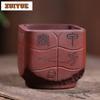 120ml Yixing Lila Ton Teetasse Antike Teeschale Teetassenset Teeverkostung Duftbecher Jianzhan Meistertassen Teeceremonie Handwerk