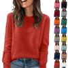Women's Warm Wool Sweater, Classic Casual And Stylish.