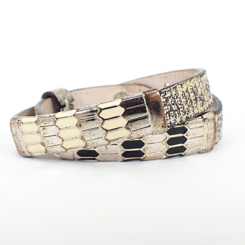 [Pre-owned] BVLGARI/Bulgari Snake Bracelet/j35-1