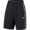 LiNing Fitness Series Color Block Breathable Comfortable Casual Sports Shorts Men Shorts Black AKSU033-8
