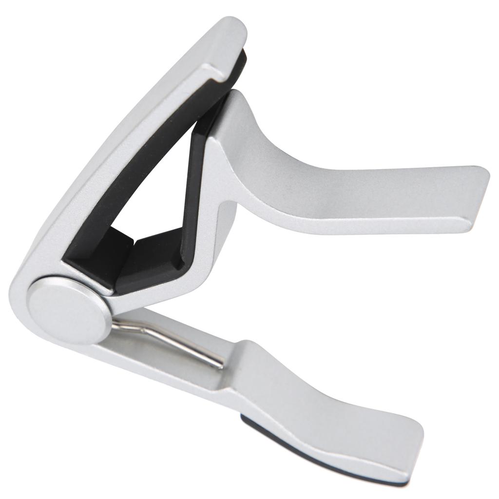 Capo Tone Change Quick Aluminium for Acoustic Electric Guitar Ukulele Bass Violin BanjoSilver