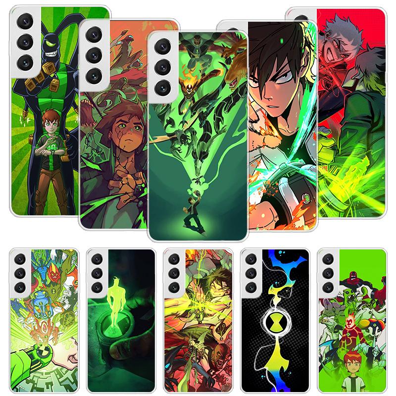 Ben Cartoon 10 Phone Case For Samsung Galaxy S26 S25 Edge S24 S23 FE S22 Ultra S21 Plus S20 + Fundas Cover Coque Galaxy S25 S24