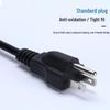 US Three-Prong Clover Leaf Power Cord for Monitor/Printer AC Adapter
