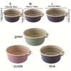 Vegetable Washing Basin, Plastic Double-layer Drain Basket, Rice Washer, Vegetable Washing Basin, Kitchen Fruit Washing Dish