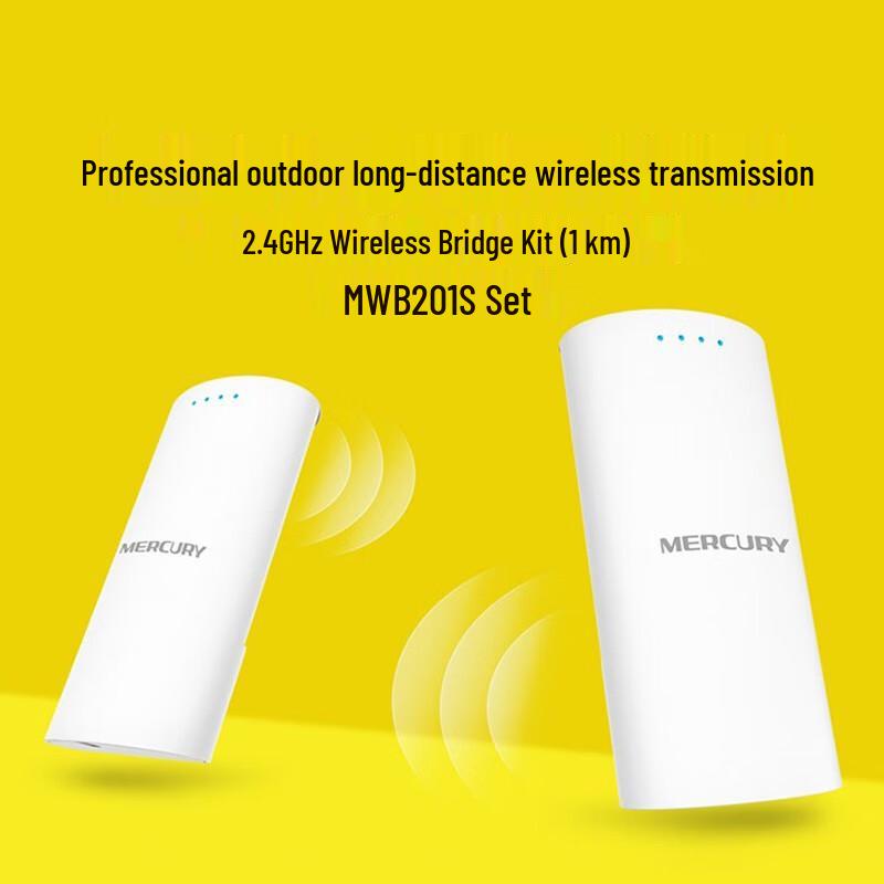 Kit Ponte Wireless Esterno Mercury 2.4G (Versione NC)