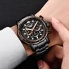 LIGE Fashion Luxury Quartz Man Watch Hollow Business Casual Stainless Steel Clock Waterproof Luminous Men's Watches Reloj Hombre