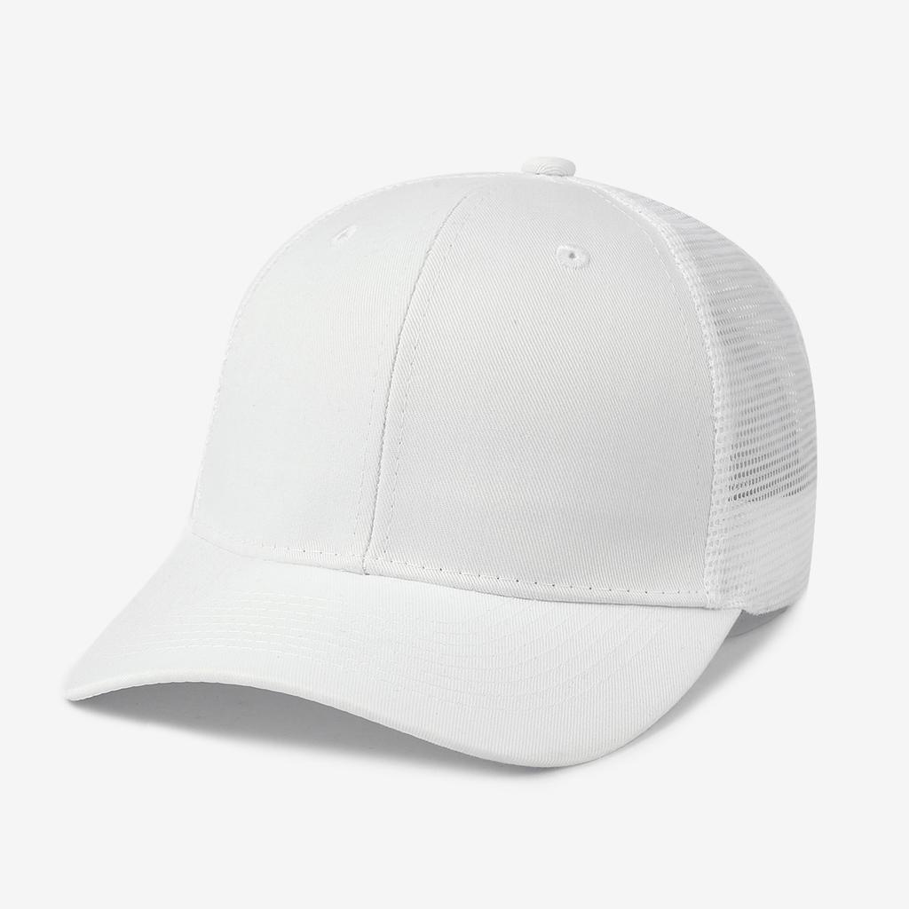 Trendy multi-color mesh baseball cap for summer outdoor sun protection and breathability. A versatile hat for daily wear.