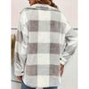 Elegant Directional Fluffy Winter Jacket