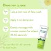 WishCare 2% Salicylic Acid Face Wash 100ml Pack of 2 for Oily & Acne Prone Skin with AHA Green Tea Chamomile