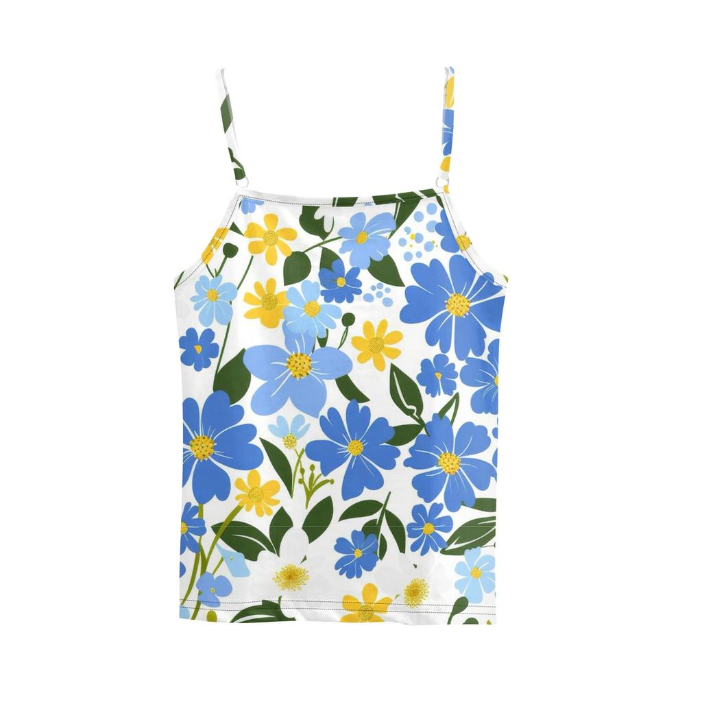 Women's Low-necked Sleeveless Vest U-neck T-shirt Suspenders
