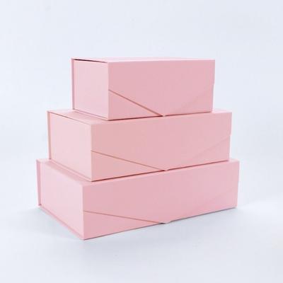 Foldable Folding Gift Box Thick Clamshell Presents Box Magnetic Gift Box  Birthday