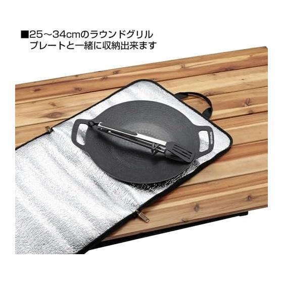 CAPTAIN STAG Outdoor BBQ Tongs Nylon Turner Tongs 22.5cm/30cm with Stopper UG-3328/UG-3329