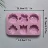 Kinds Flower Silicone Molds Different Flower-shaped Baking Molds Suitable for Soap and Candle Making Cake Chocolate Mould
