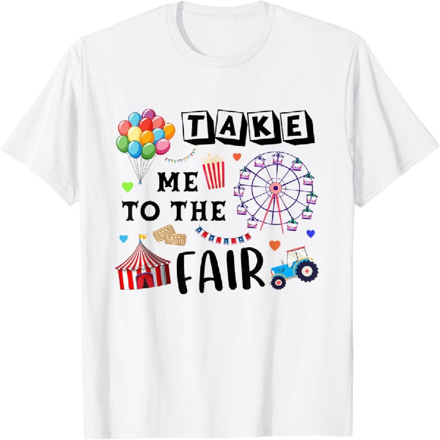 Boys Take Me To The Fair Toddler T-Shirt S