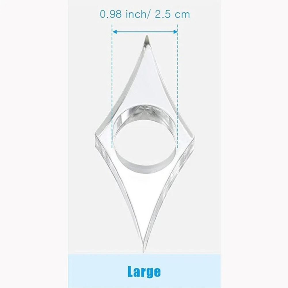 

Acrylic Thumb Book Support Multi-function Book Page Holders Thumb Book Brace Reading Supplies large-style 1