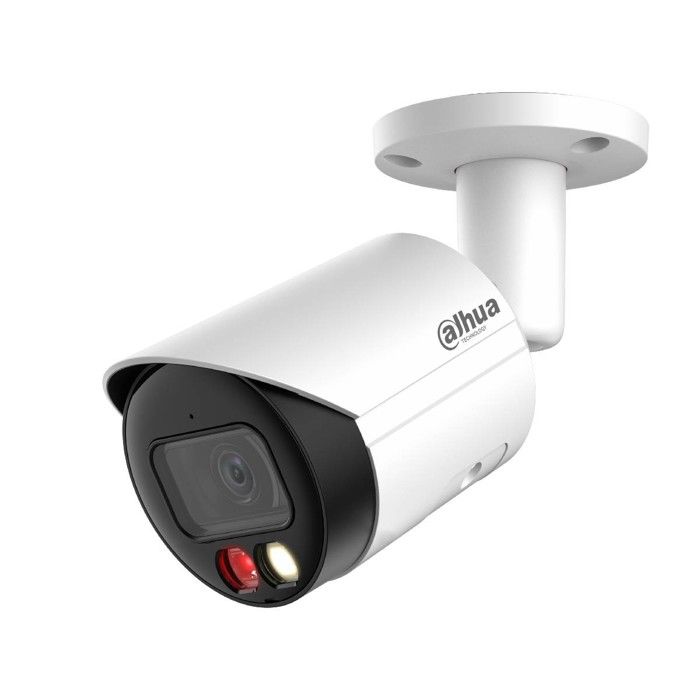 DAHUA IP-Bullet-Kamera 4MP FF 2,8 mm IR 30m PoE Vollfarbe KI WizSense - IPC-HFW2449SP-S-IL-0280B
