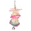 Cake Bird Foraging Toy Edible Soft Boredom Relief Parrot Shredding Chewing Toy for Cockatiel Budgie
