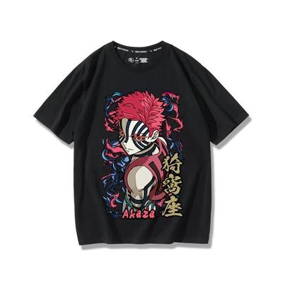 Asesino de demonios: Kimetsu no Yaiba Cosplay Anime Camiseta Camiseta Camiseta Interior Algodón