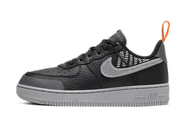 

Nike Air Force 1 LV8 2 Low top Skateboard Shoes Black Children Aged 3 7 Years Old CK0829-001 11C