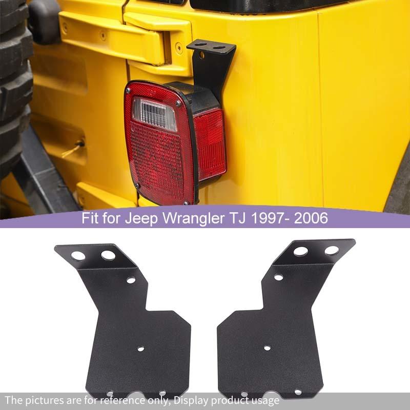 Tail Light Antenna Bracket Antenna Mount Stand For Jeep Wrangler TJ 1997-2006 Exterior Accessories 