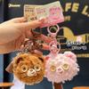 Plush Unique Jinnew Bear Keychain Fuzzy Design Great For Accessories And Ideas Gift