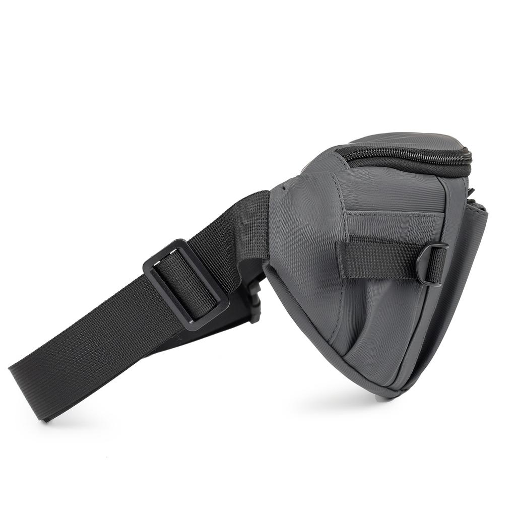 Pánská ledvinka velkokapacitní vícevrstvá sportovní náprsní taška venkovní vodoodpudivá taška přes rameno