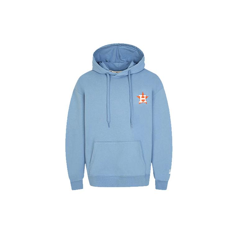 MLB Sweatshirts Unisex Sky Blue Hooded Moderate Other 31HD21011-06U L