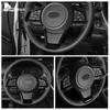 ABS Carbon Style For Subaru Crosstrek Impreza 2018      2024 2025 2026 Steering Wheel Sticker Accessories