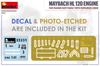 Miniart 1/35 Scale German Maybach HL120 Engine for Panzer III/IV with Repair Engineer, Plastic Model Kit MA35331