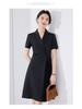 Premium Summer Slimming Waist-Cinching Formal Dress for Professional Hosts